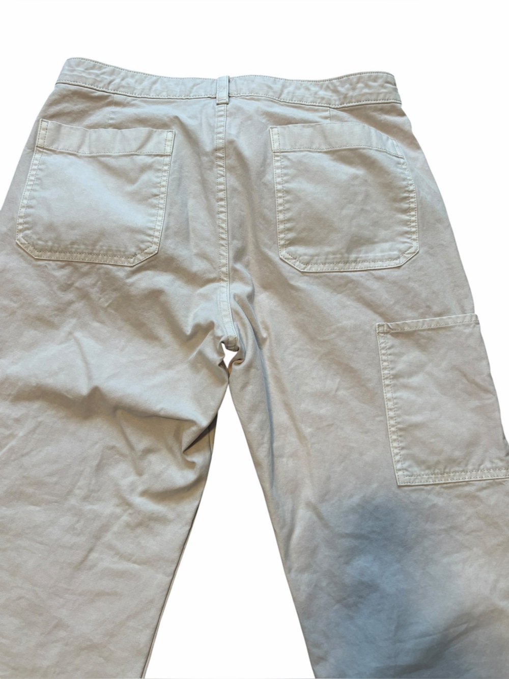 GAP Men's Khaki Straight-Leg Chinos in Light Beige. Size 28 x 30. VGUC - Picture 3 of 5